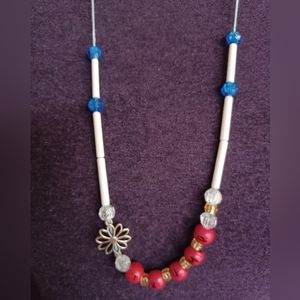 "Wildflower-Trump" Handmade in USA Unique Necklace